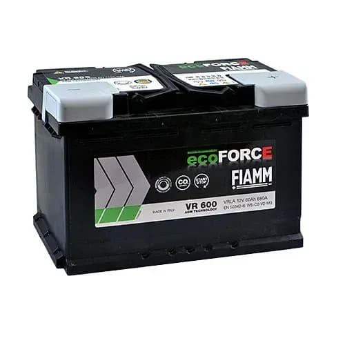 FIAMM AGM 6СТ-60 ecoFORCE Start&Stop