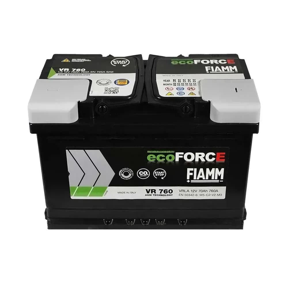 FIAMM AGM Start-Stop 6СТ-70 EcoForce фото-2