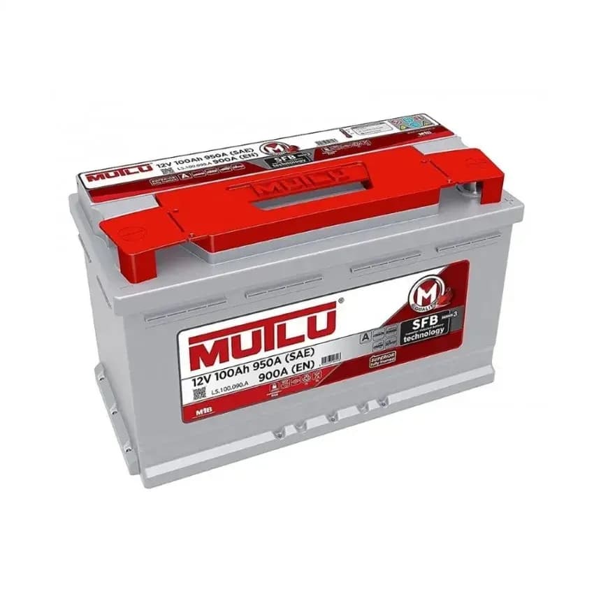 Mutlu 100Ah 950A SFB фото-2