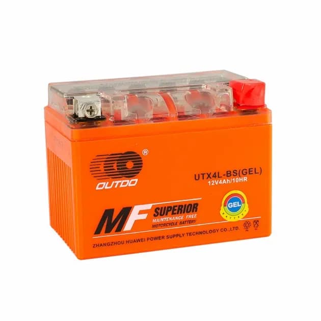 OUTDO UTX4L-BS GEL 12V 4Ah