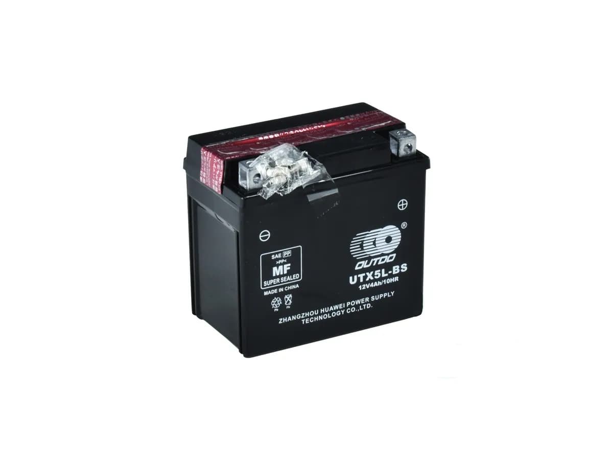 OUTDO UTX5L-BS AGM 12V 4Ah