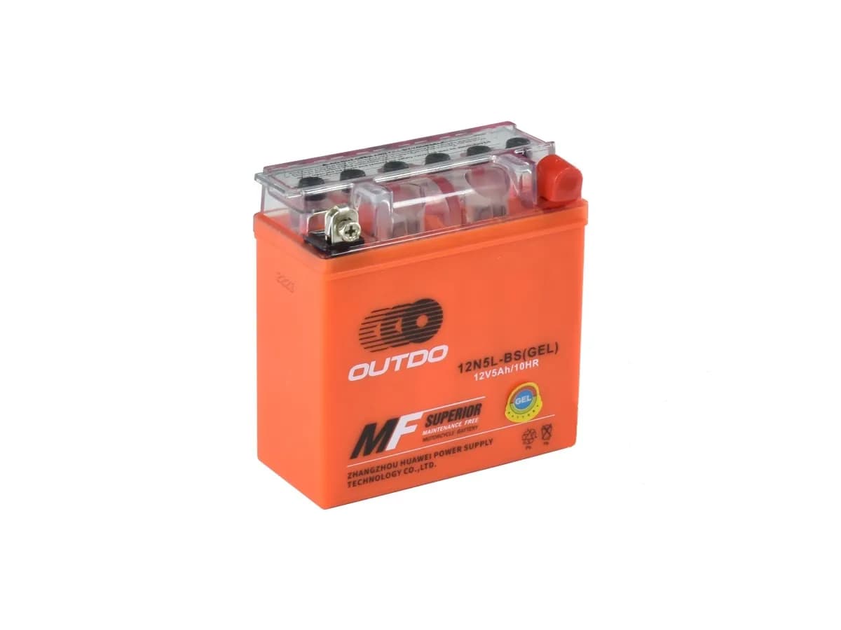 OUTDO 12N5L-BS GEL 12V 5Ah