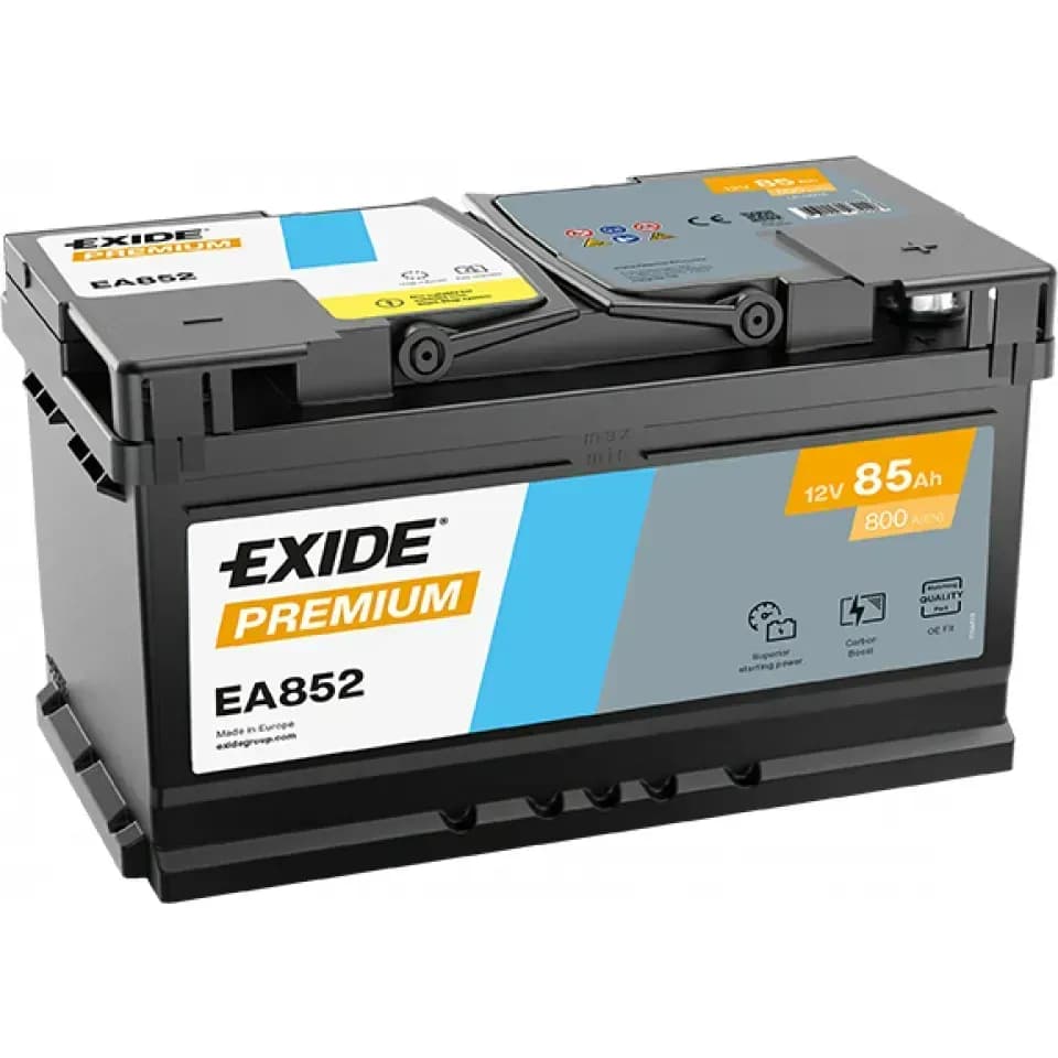 EXIDE Premium EA852 85Аh 800A