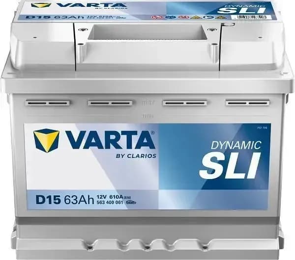 Varta Dynamic SLI 63А D15