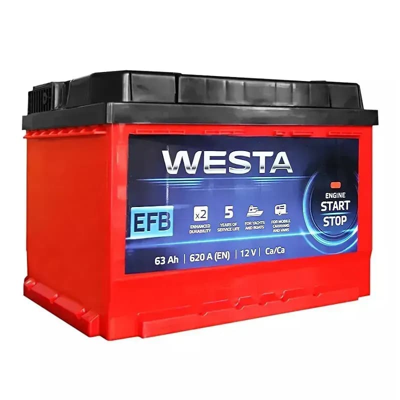 WESTA 6CT-63А EFB Start-Stop фото-1