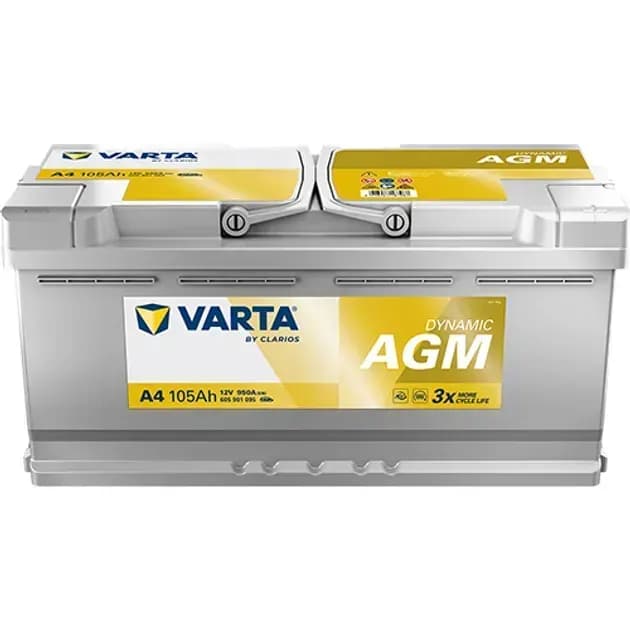 VARTA Dynamic Start-Stop AGM 105Ah 950A