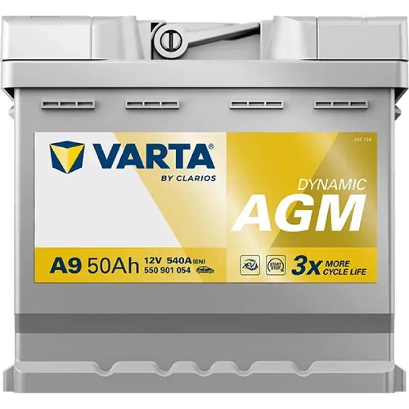 VARTA Dynamic Start-Stop AGM 50Ah 540A
